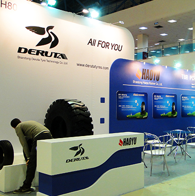 羅斯展臺(tái)搭建