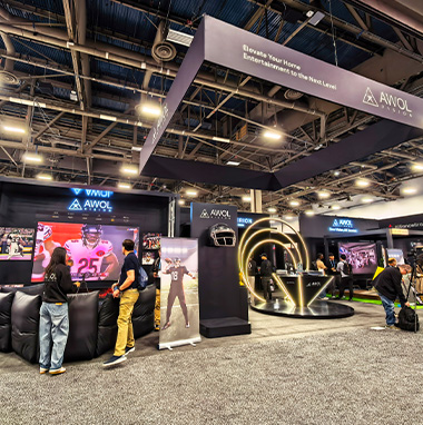 美國CES展臺搭建