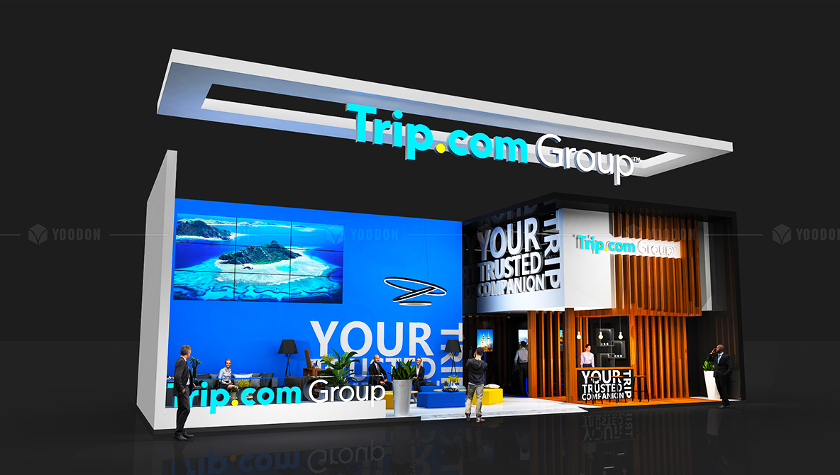 攜程展臺設計