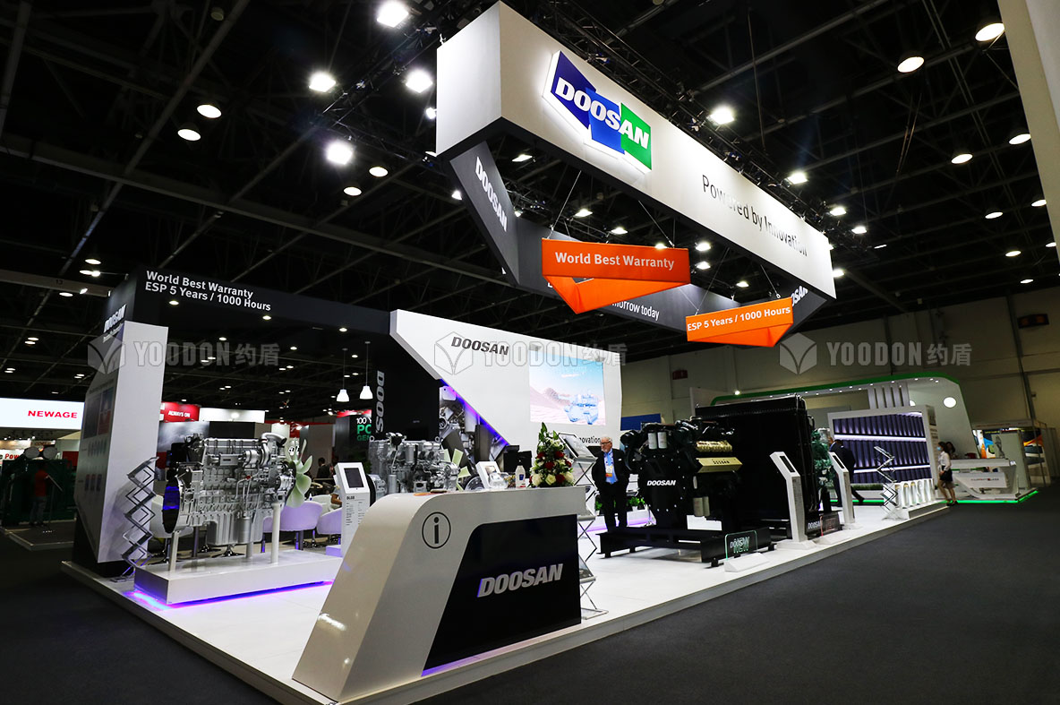 迪拜醫療展搭建