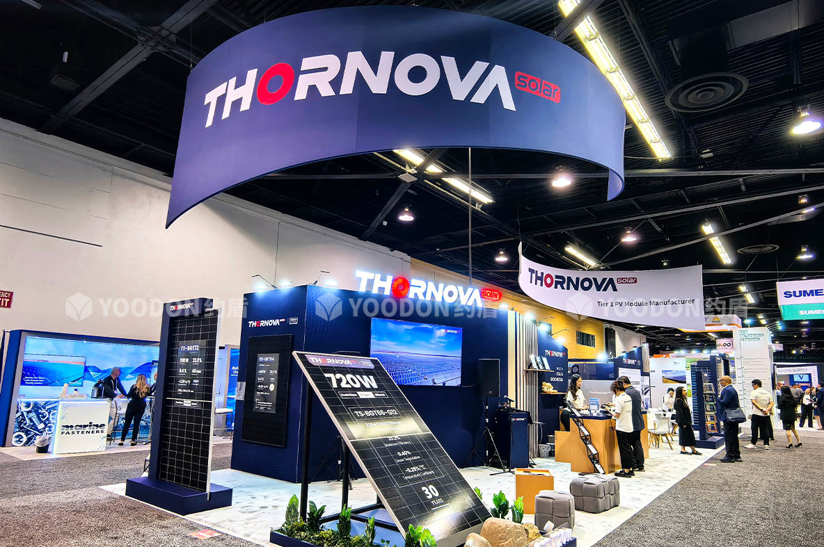 美國RE+展臺搭建