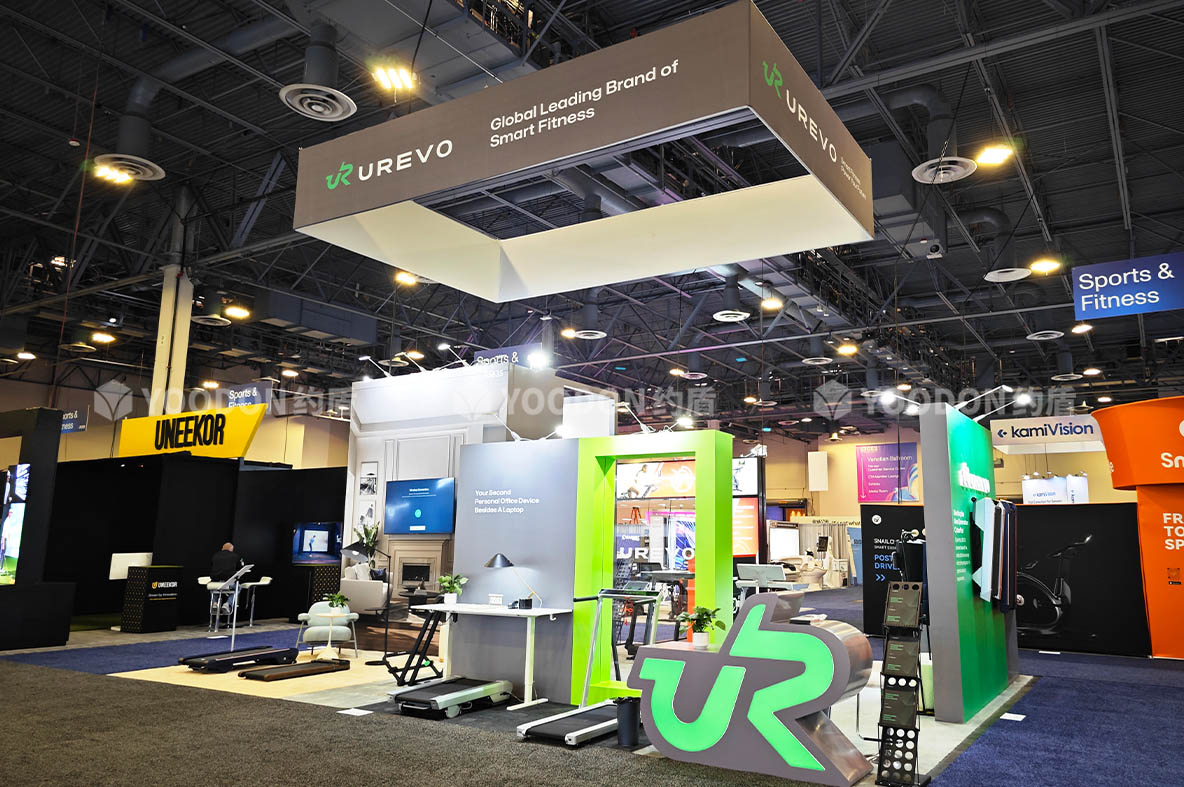 美國CES展臺搭建