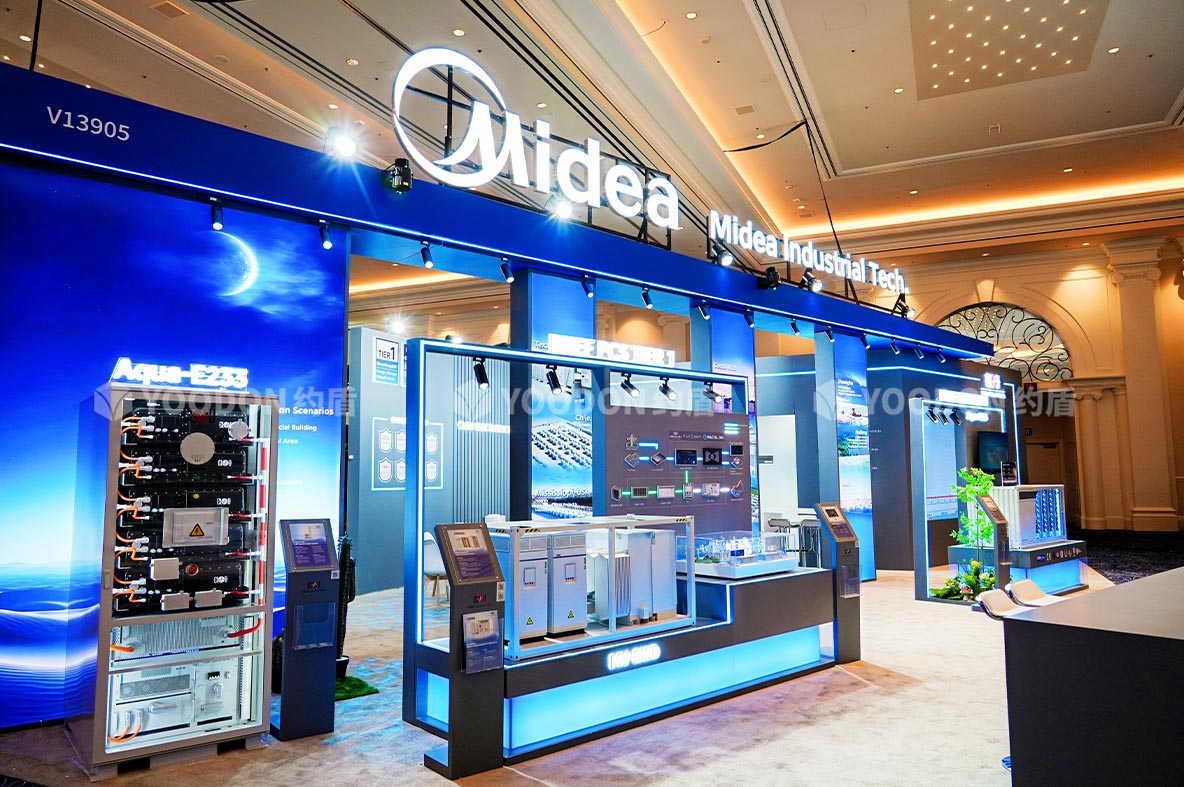 美國(guó)展臺(tái)搭建